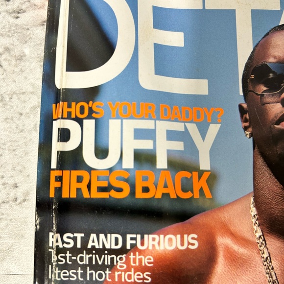 Details Magazine Puff Daddy Sean Combs P Diddy September 2001 Explicit Photos - Picture 4 of 12